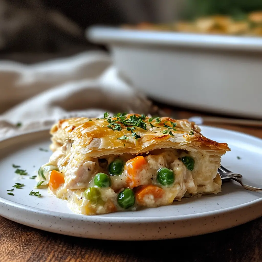 chicken pot pie casserole