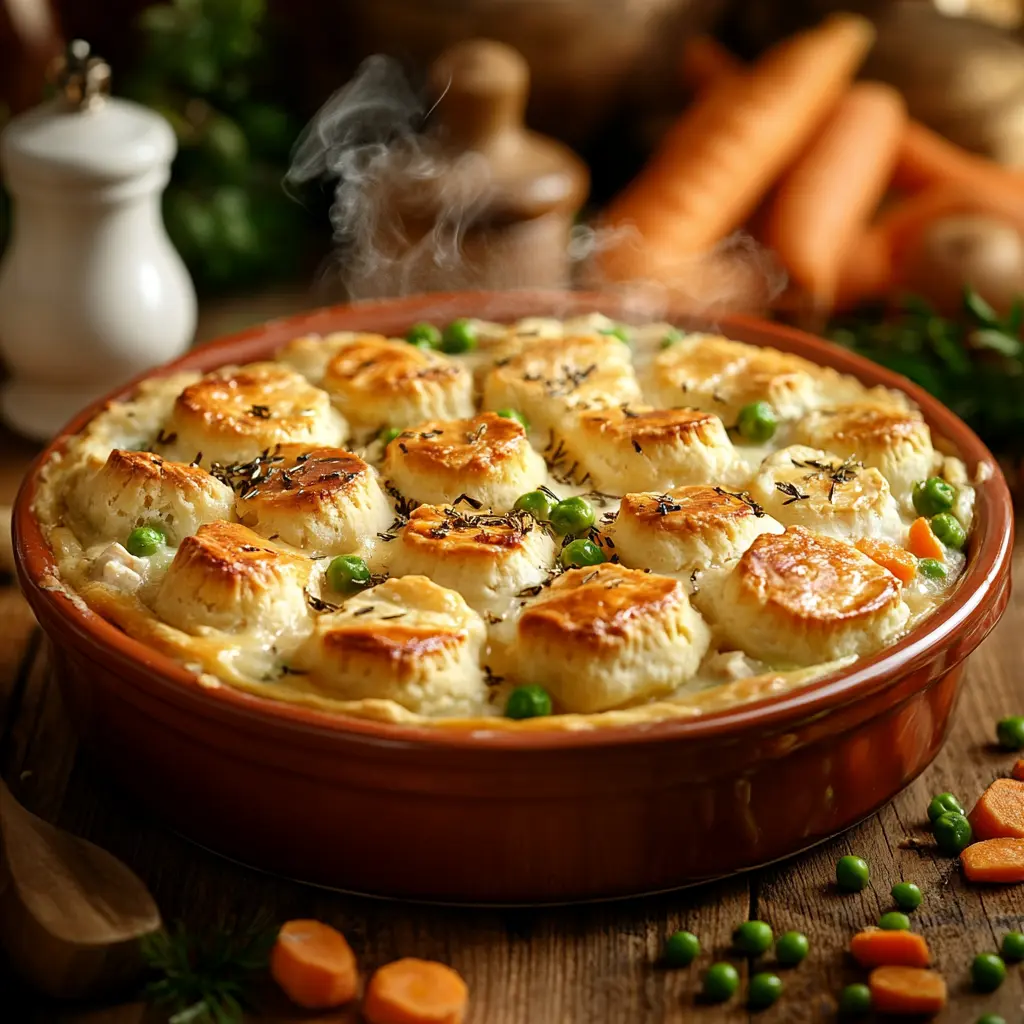 chicken pot pie casserole