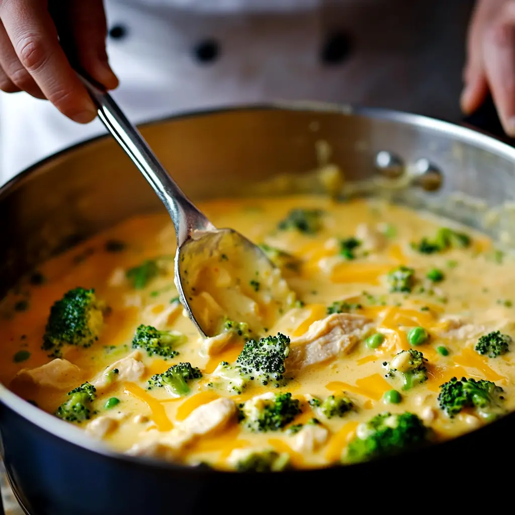 chicken broccoli cheddar soup