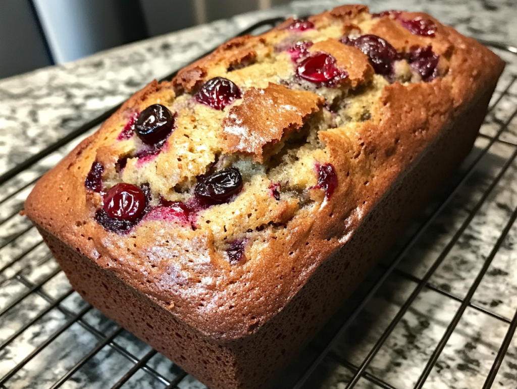 Cranberry Banana Nut Bread