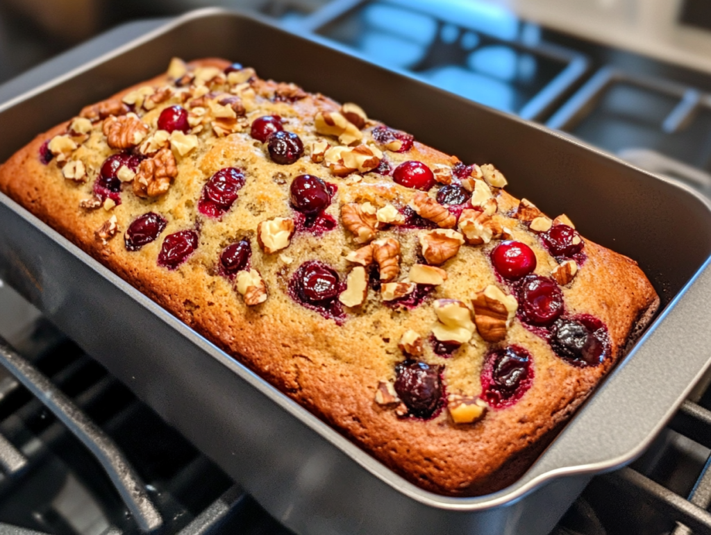 Cranberry Banana Nut Bread