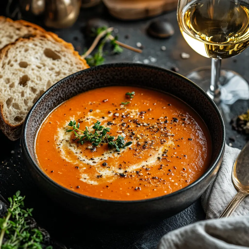 artichoke and tomato soup​