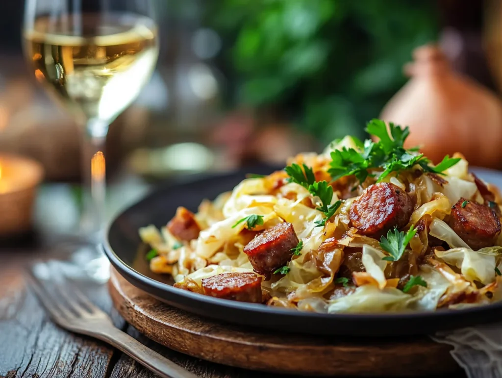 cabbage and sausage recipe