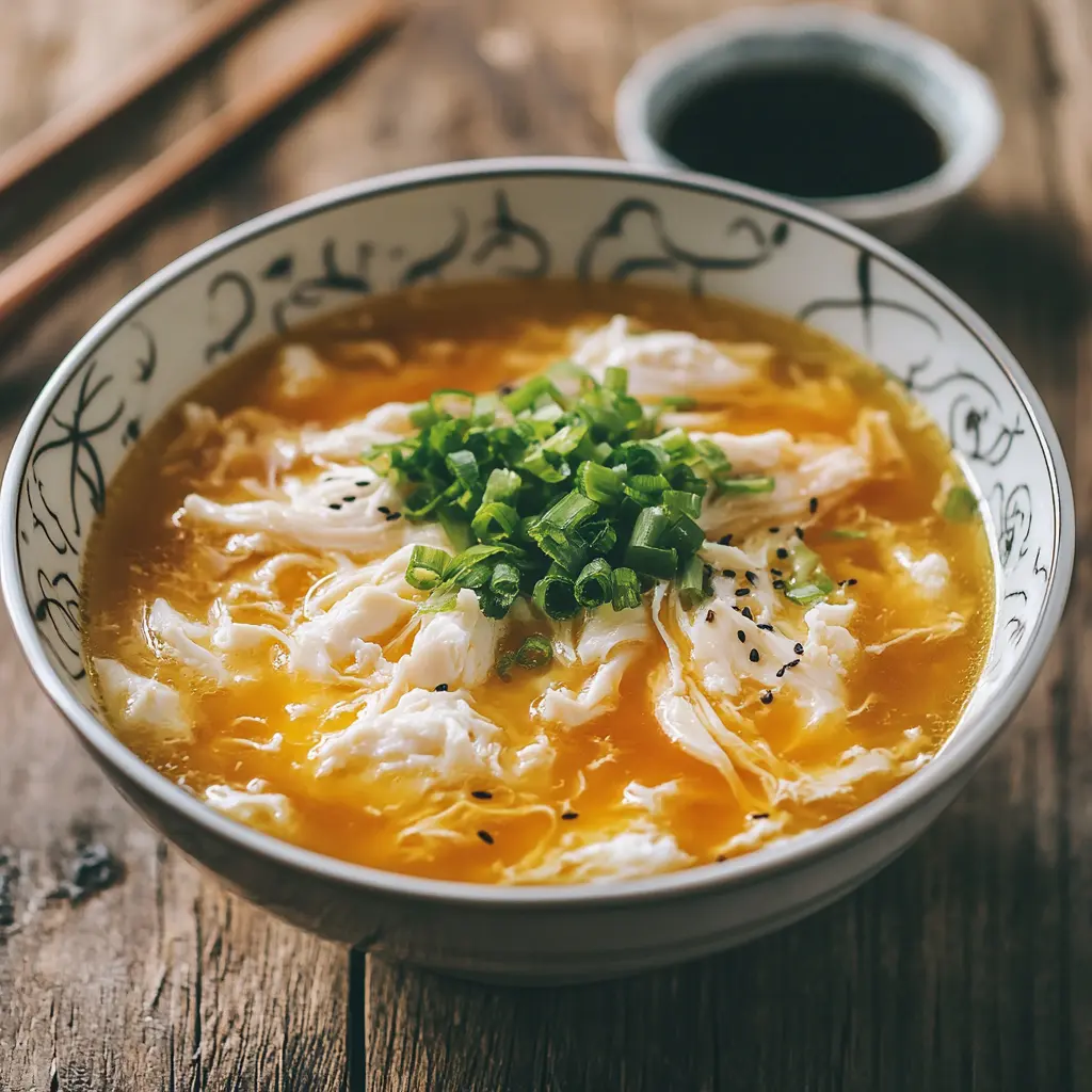 Crab and Egg Soup
