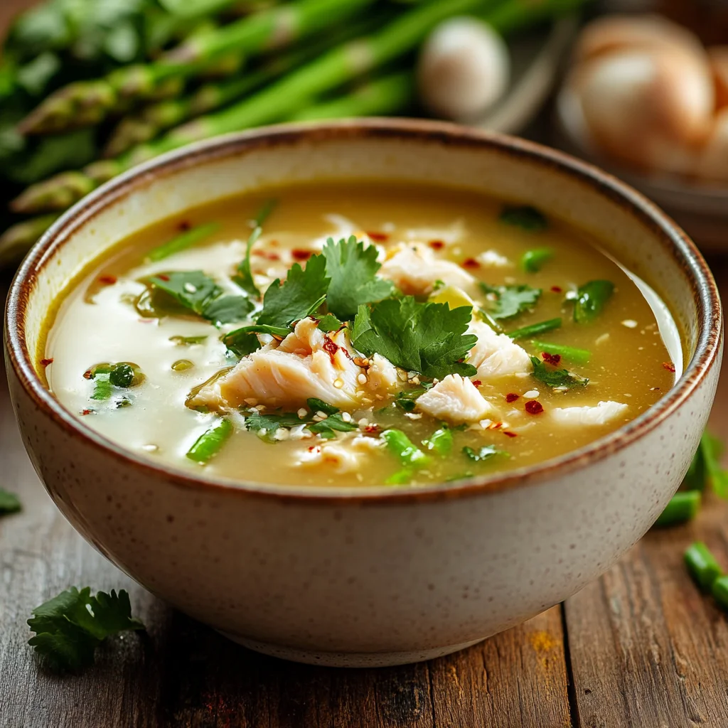 Crab Asparagus Soup Recipe