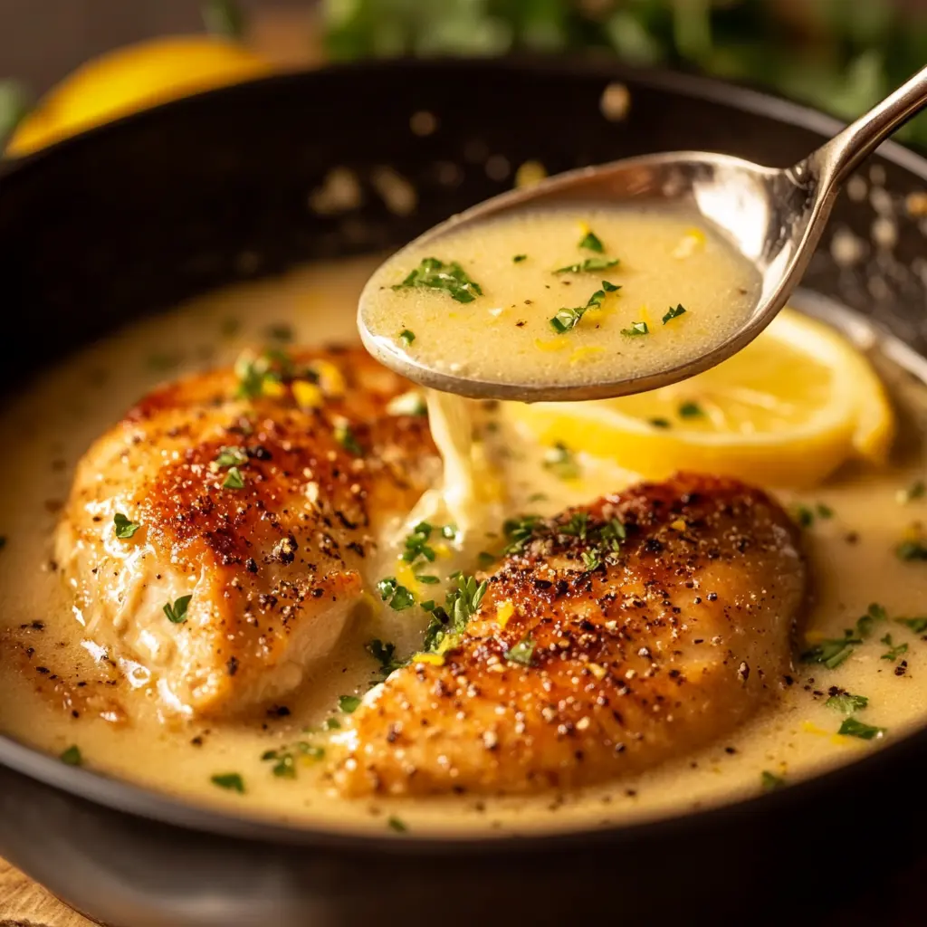 chicken piccata soup​