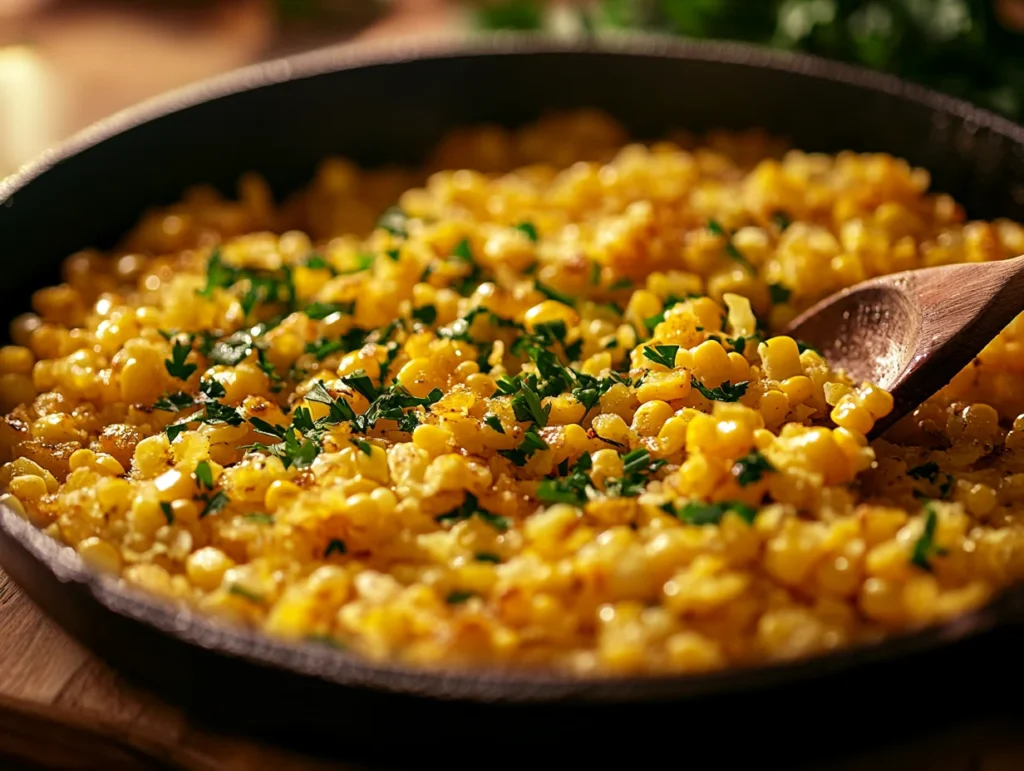 Fried corn recipe