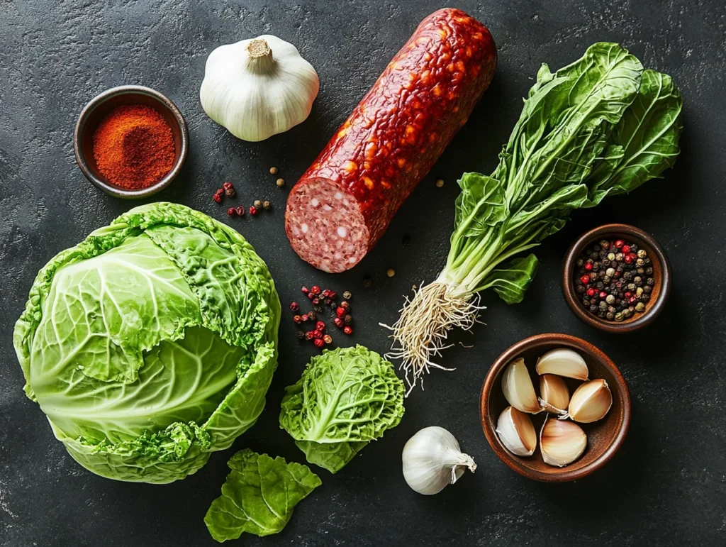 cabbage and sausage recipe