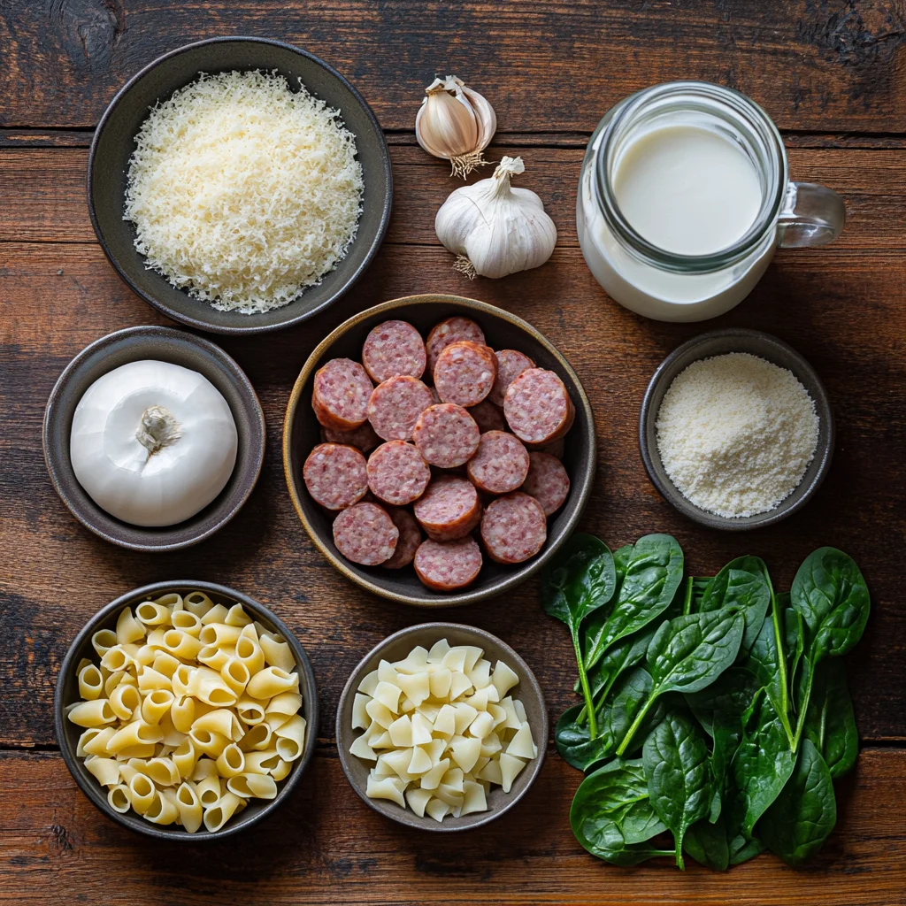 creamy parmesan italian sausage soup​