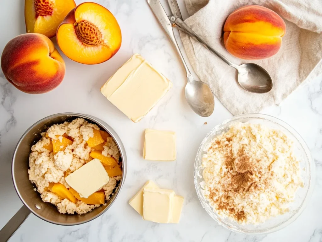 Peach cobbler recipe with cake mix