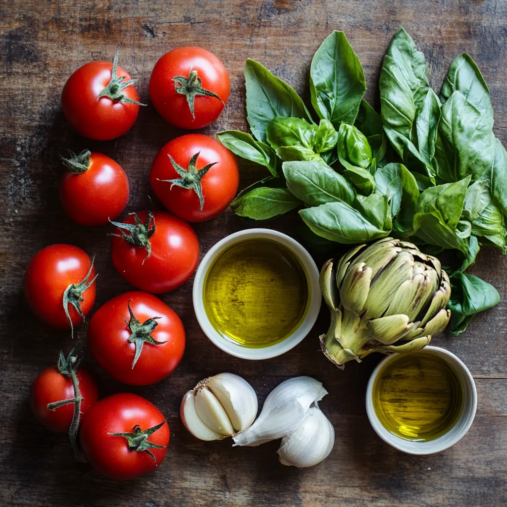 artichoke and tomato soup​