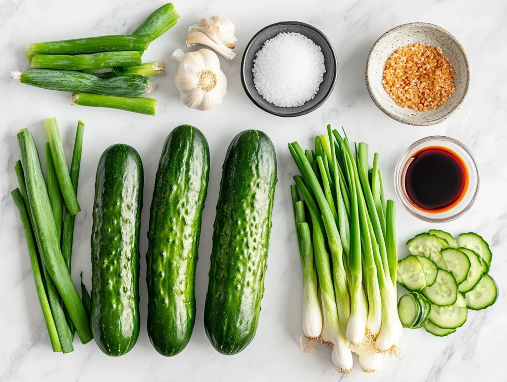 Cucumber kimchi recipe