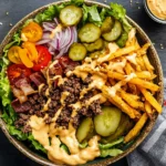 Burger bowl recipe