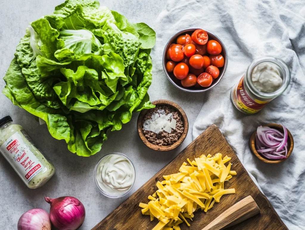 Burger bowl recipe