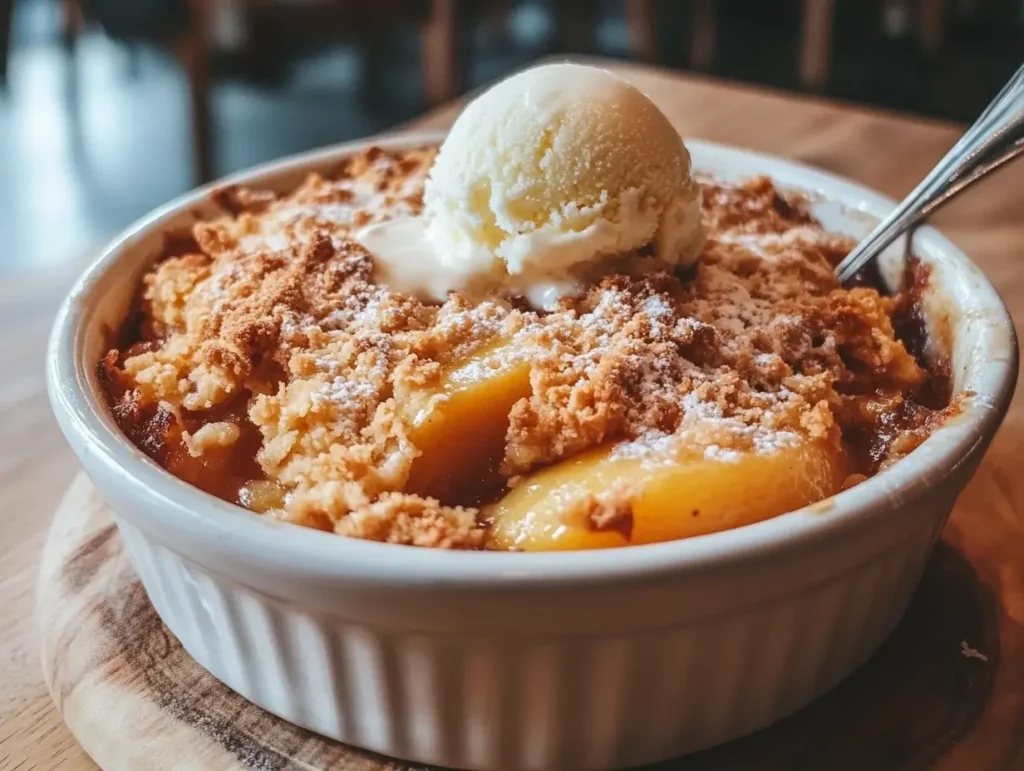 Peach Crumble Recipe