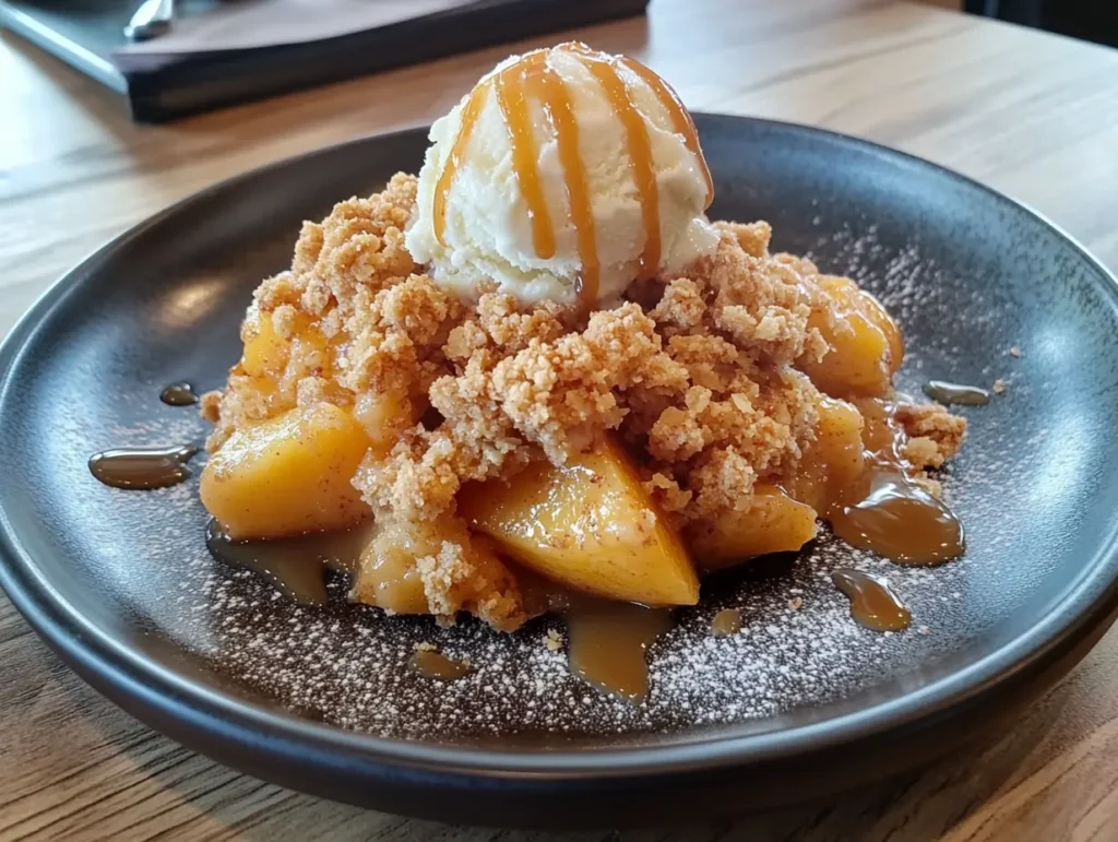 Peach Crumble Recipe