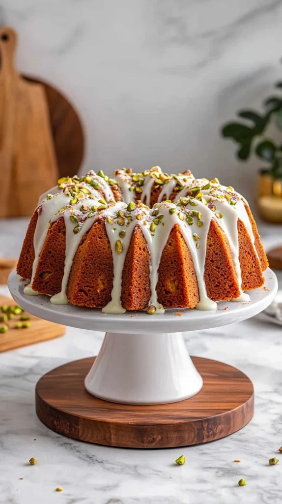 Pistachio Bundt Cake