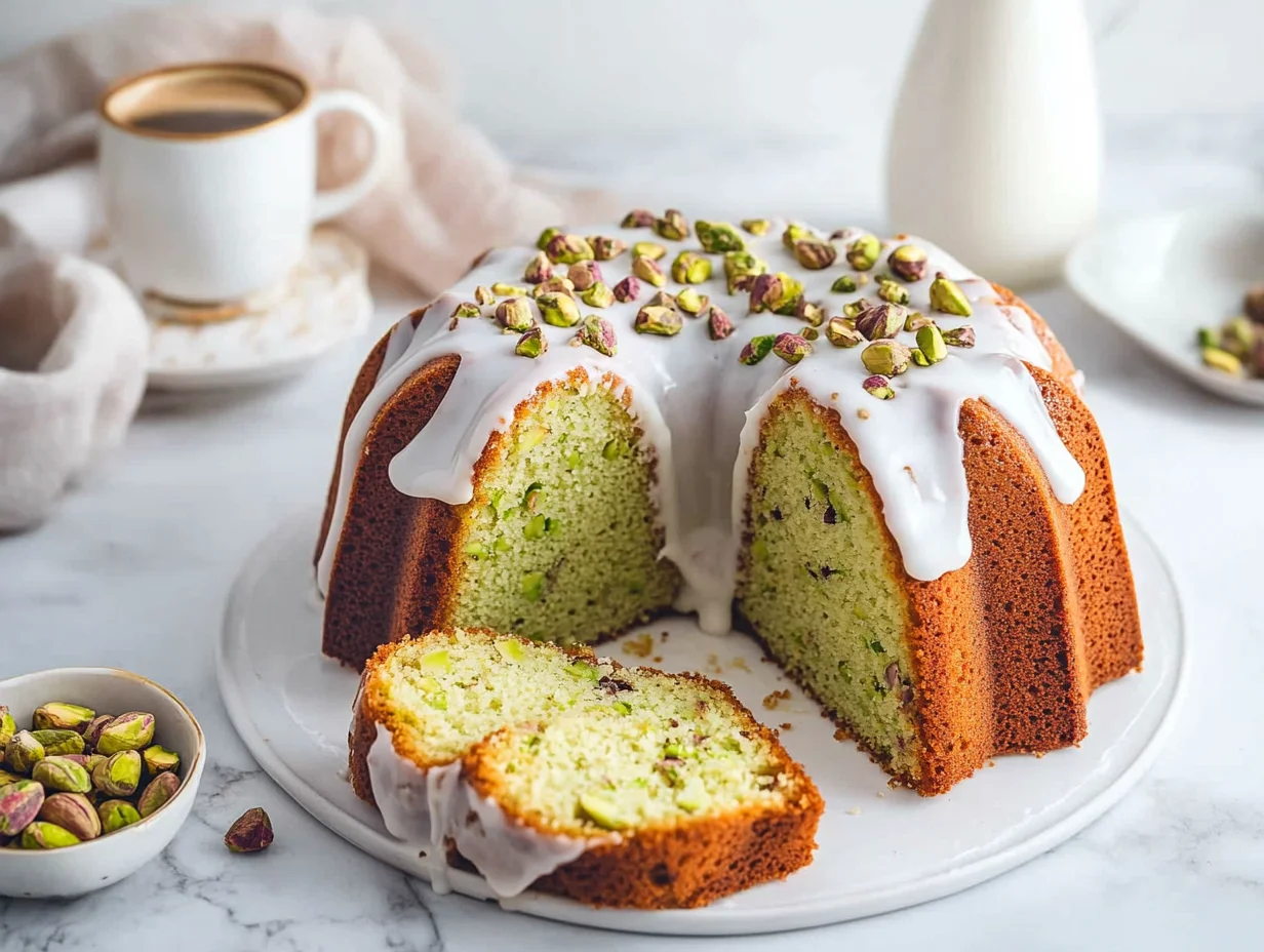 Pistachio Bundt Cake